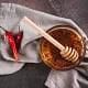 Raw honey with chili peppers, natural honey, spicy honey, health benefits, The Mindful Beekeeper.