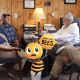 Healthy beekeepers discussion on bee conservation and sustainable beekeeping practices at The Mindful Beekeeper.