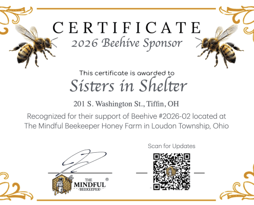 Supportive community members helping bees and local shelters.